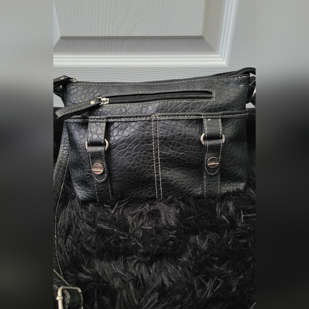 Rosetti Black Crossbody Bag
